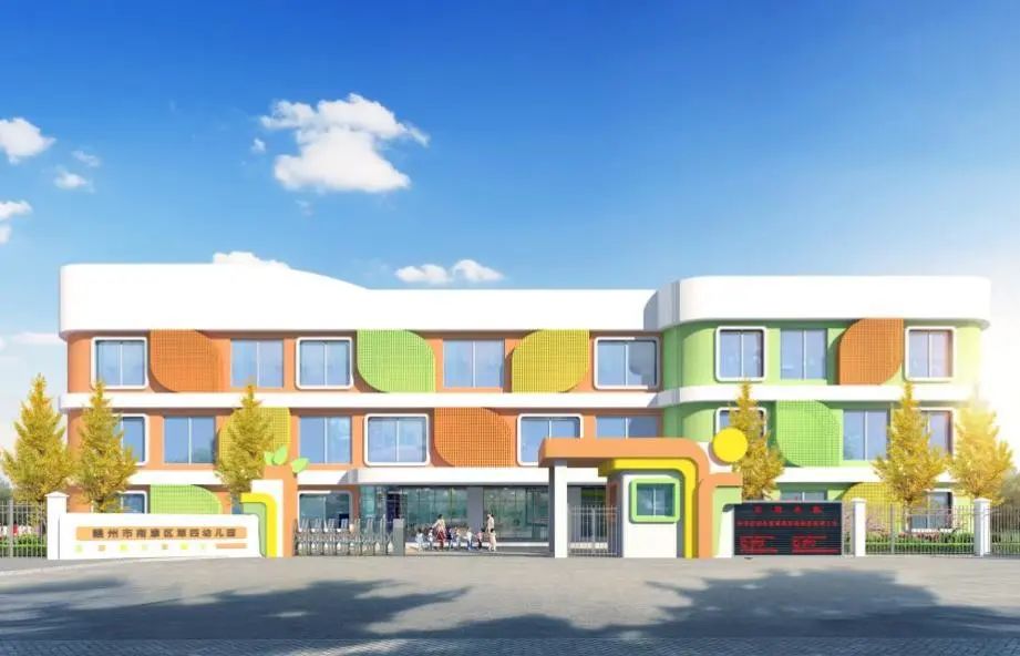 江西省南康區第四幼兒園——校園微信推送及測溫人臉識別通道系統項目