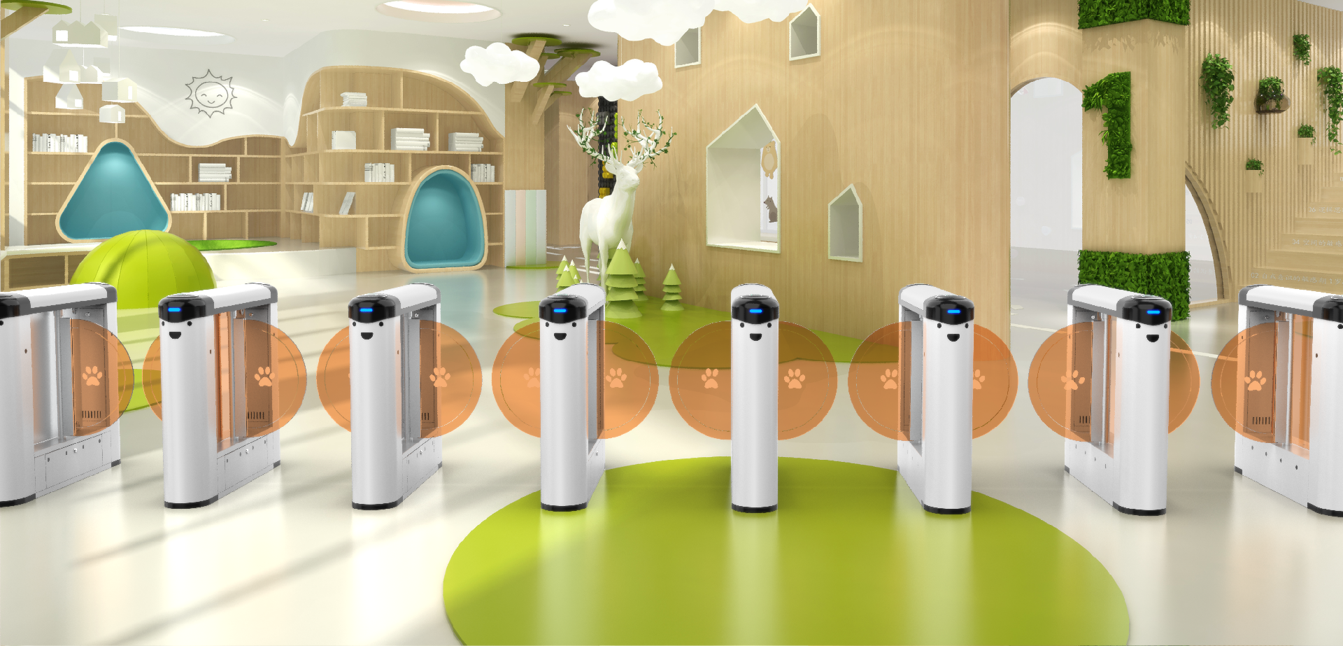 新產(chǎn)品·新技術 ▏雛鷹系列——小熊閘機，守護兒童出行安全