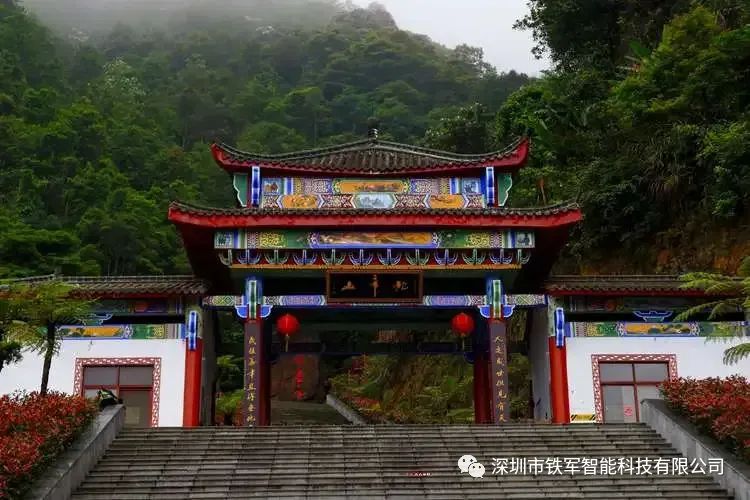 鐵軍票務閘機進駐中國4A級旅游景區-北帝山！