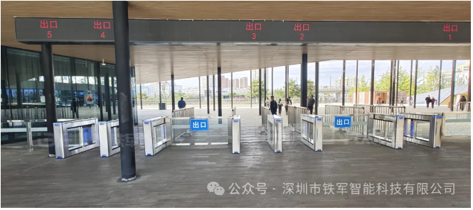 山西最大動物園-太原動物園上線鐵軍檢票閘機