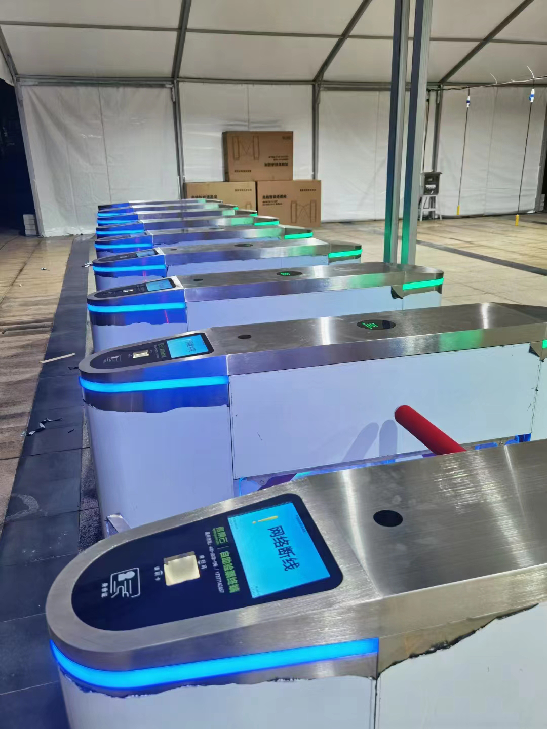 溫泉酒店檢票閘機與后臺檢票系統的對接