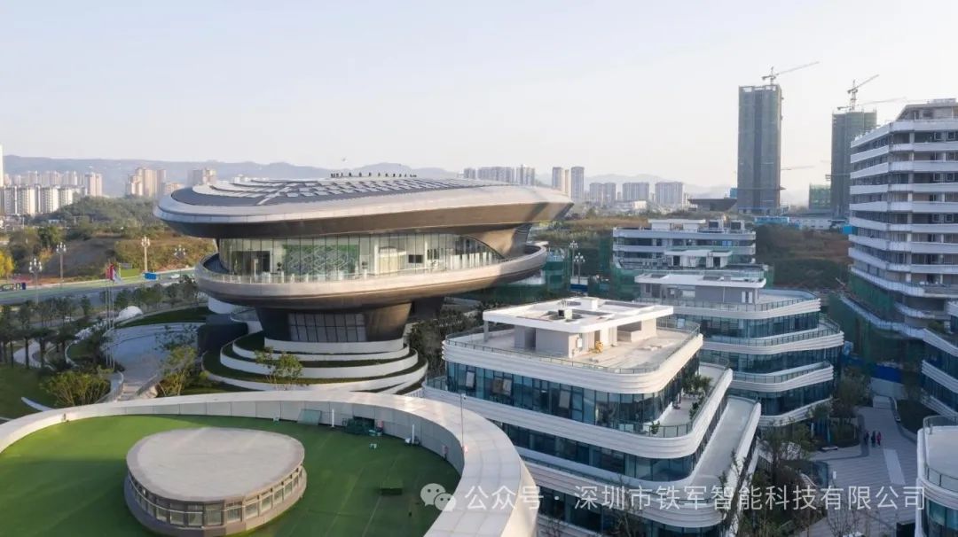 全球清潔能源產業新地標-中糧·眉山加州智慧城上線鐵軍閘機