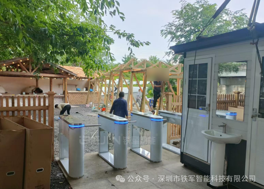知名的溫泉度假區檢票閘機廠家選哪家？——深圳鐵軍智能