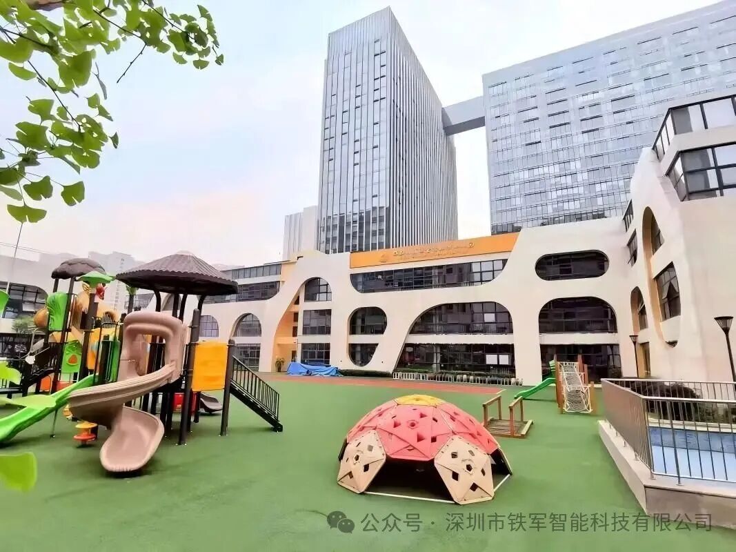 成都高新區(qū)石羊第六、第十幼兒園上線鐵軍智能閘機